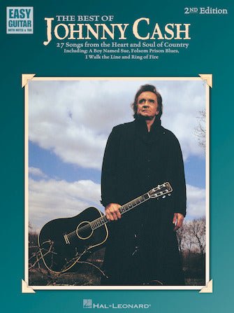 THE BEST OF JOHNNY CASH – 2ND EDITION by Hal Leonard