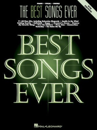 THE BEST SONGS EVER – 9TH EDITION by Hal Leonard
