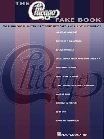 THE CHICAGO FAKE BOOK by Hal Leonard