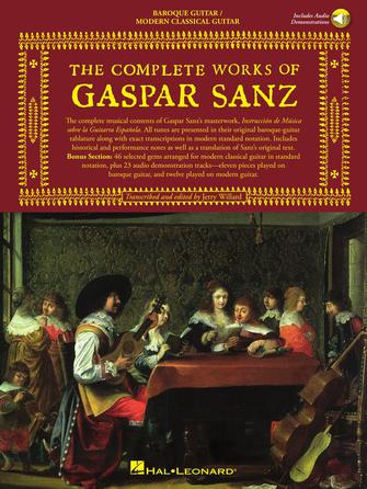 THE COMPLETE WORKS OF GASPAR SANZ – VOLUMES 1 & 2 by Hal Leonard