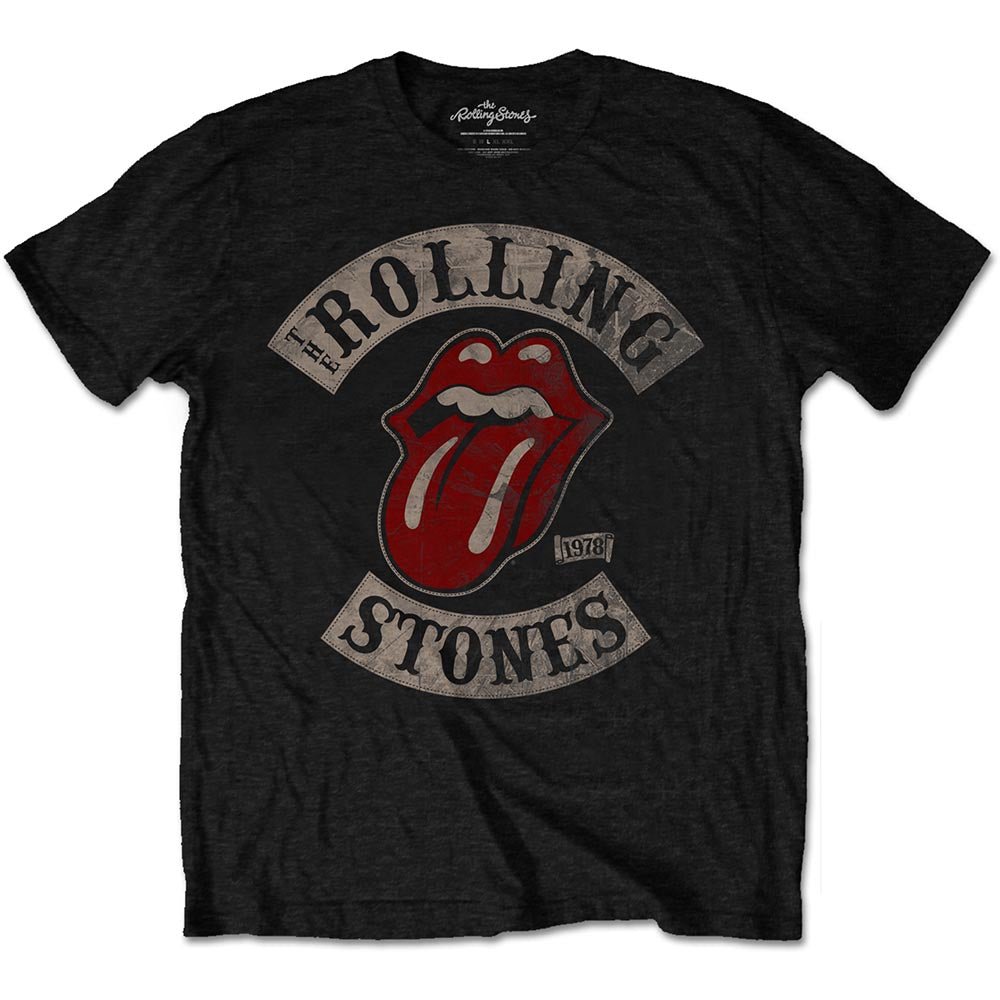 THE ROLLING STONES UNISEX TEE: TOUR 1978 by Rock Off Trade