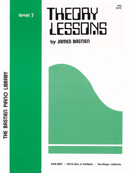 Theory Lessons - Level 3 by Kjos