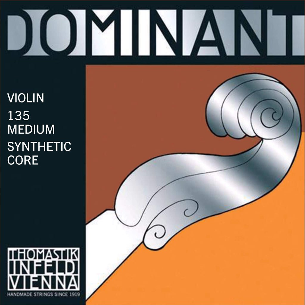 Thomastik - Infeld 135 Dominant Violin String Set 1/8 - Steel 'E' by Faders Music Inc.