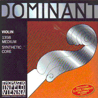 Thomastik-Infeld 135B Dominant Chrome Steel Ball End Violin Strings