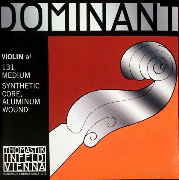 Thomastik - Infeld Dominant Violin Single A String 4/4 - Synthetic/Aluminum Wound by Bosco