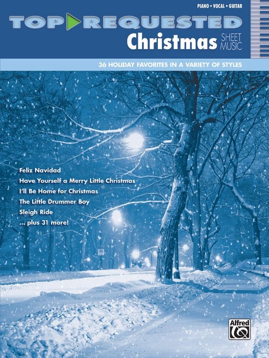 Top - Requested Christmas Sheet Music - PVG by Alfred Publishing
