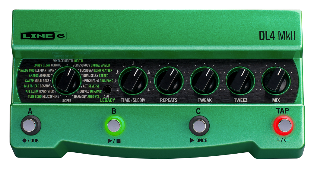 Line 6 DL4 MKII Delay Modeler Pedal