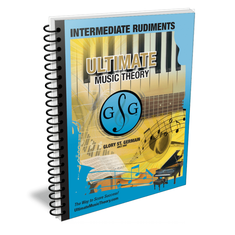 Ultimate Music Theory - Intermediate Theory Workbook by Glory St. Germain