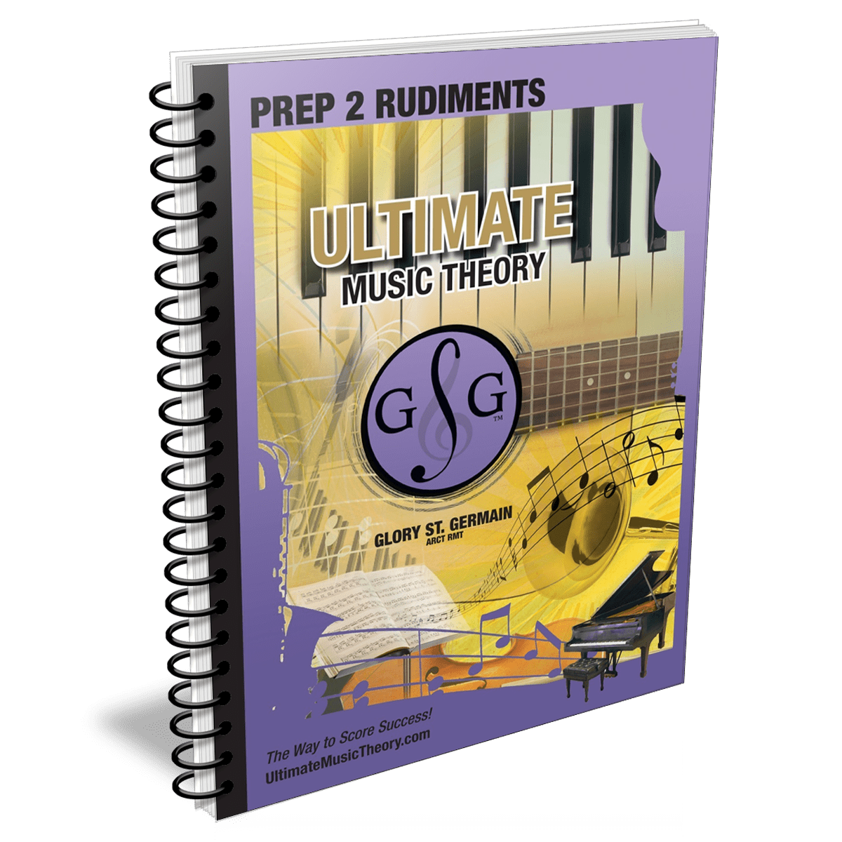 Ultimate Music Theory - Prep 2 Theory Workbook by Glory St. Germain