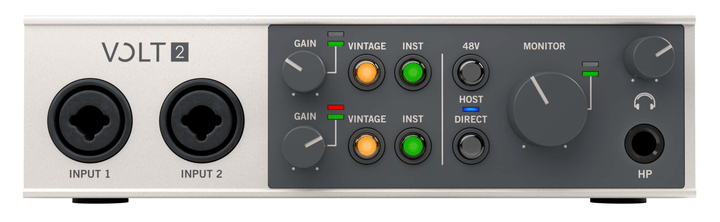 Universal Audio Volt 2 2 - in/2 - out USB 2.0 Audio Interface by Yorkville