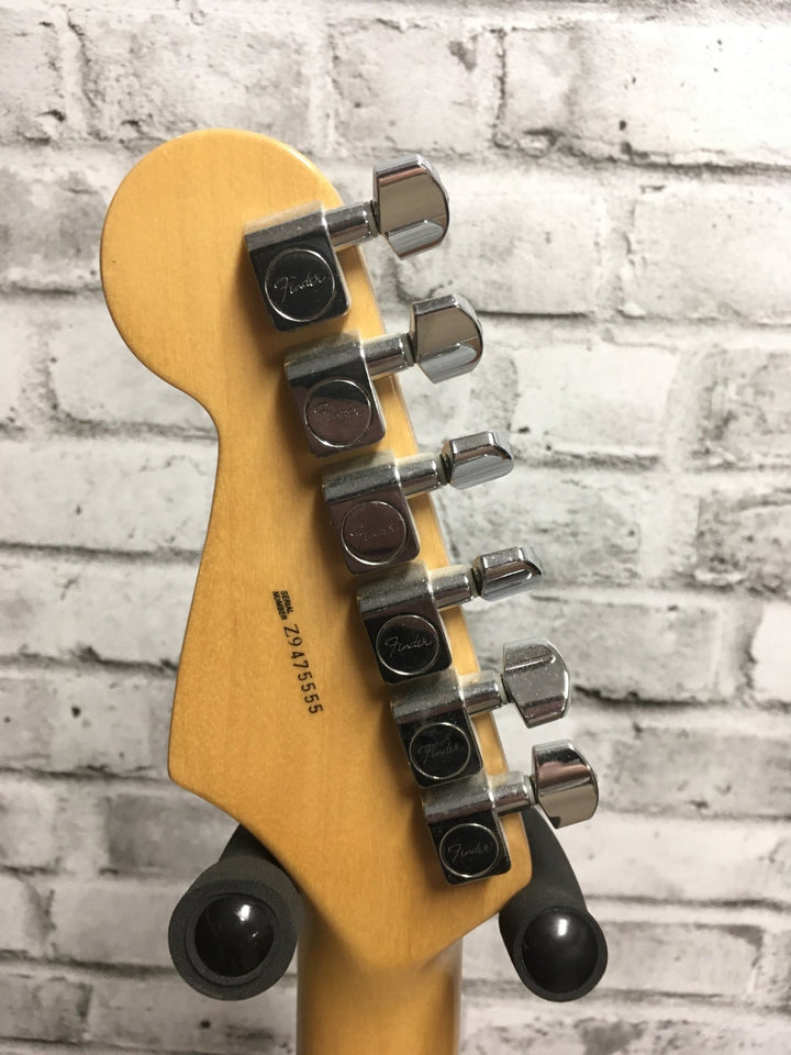 USED: 2009 Fender American Standard Stratocaster - Olympic White w/ Hard Shell Case by Faders Music Inc.