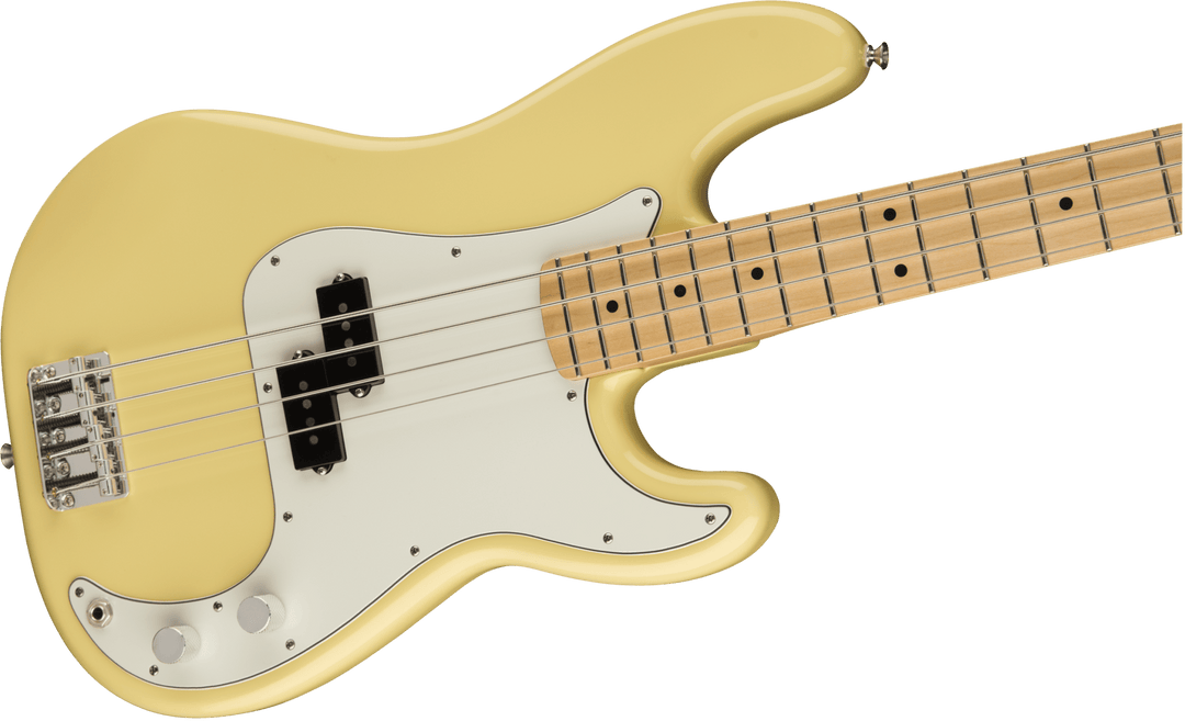 Used Fender Player Precision Bass®, Maple Fingerboard, Buttercream by FMIC