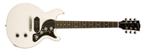 USED Gibson Les Paul Junior Nashville Double Cut - White w/ Hardcase by Faders Music Inc.