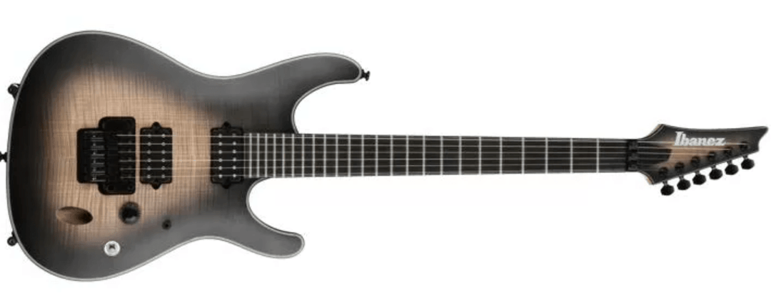 Used Ibanez S Series Iron Label SIX6DFM - Dark Space Burst by Faders Music Inc.
