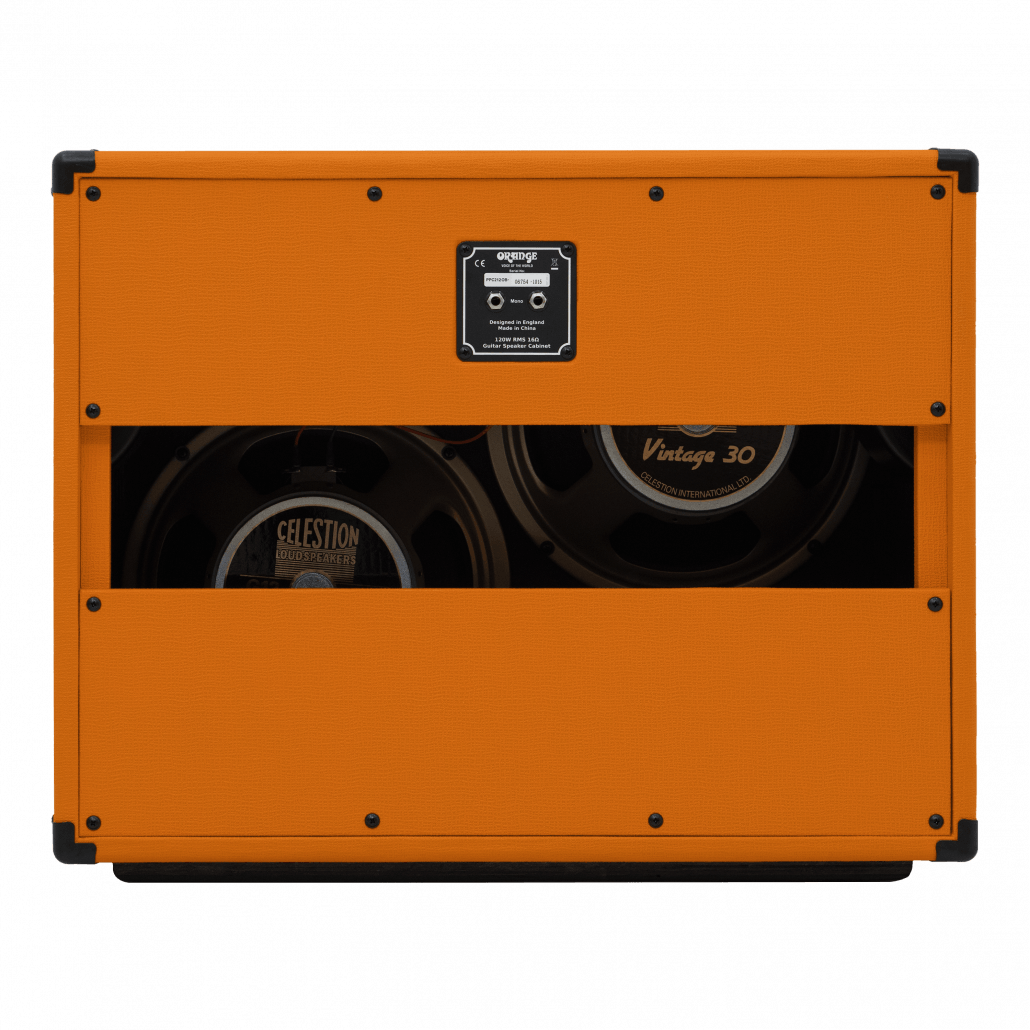 Used Orange PPC212OB Open Back Cabinet by Launch Music