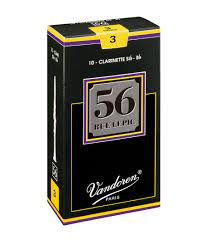 Vandoren 56 Rue Lepic Bb Clarinet 10 Pack Reeds by Coast Music
