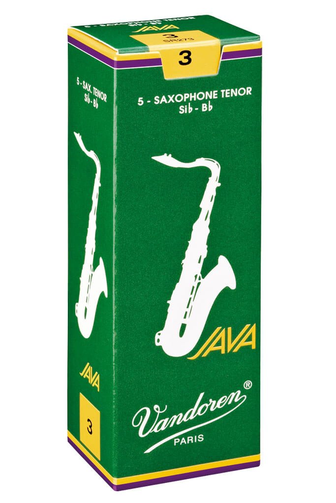 Vandoren Java Sib - Bb Tenor Saxophone 5 Pack Reeds by Coast Music