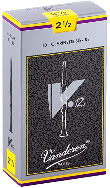 Vandoren V12 Sib - Bb Clarinet 10 Pack Reeds by Coast Music