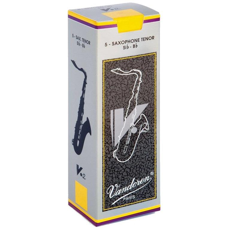Vandoren V12 Sib - Bb Tenor Saxophone 5 Pack Reeds by Coast Music