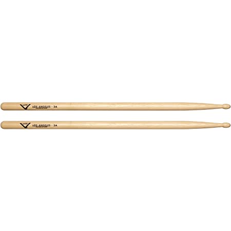 Vater Los Angeles 5A Wood Tip Hickory Drumsticks by Erikson Music