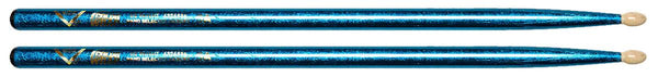 Vater Color Wrap 5A Blue Sparkle Sticks