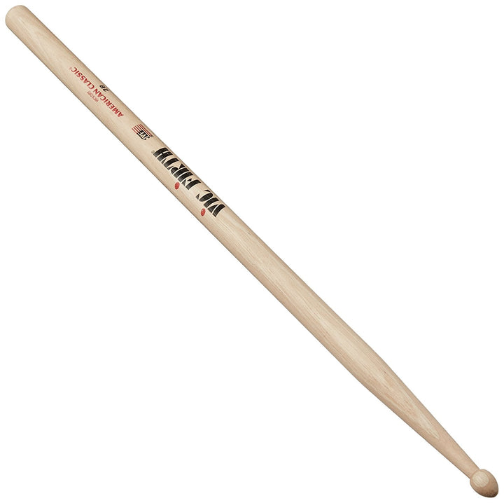 Vic Firth 2B American Classic Drumsticks (Hickory/Wood Tip) by Coast Music