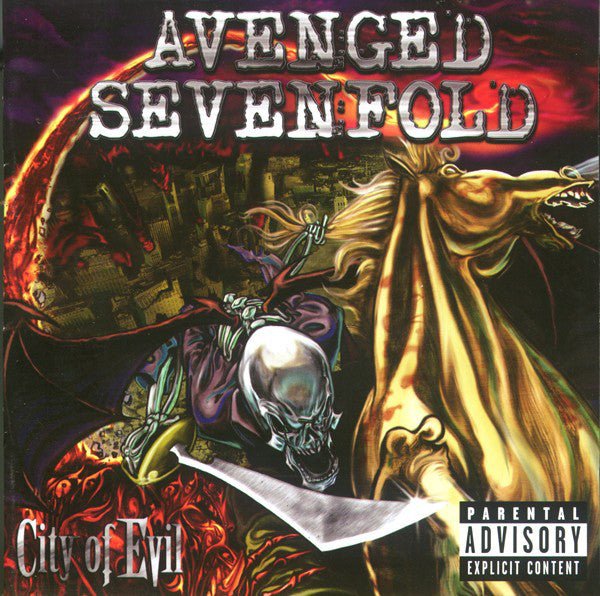 VINYL Avenged Sevenfold City Of Evil (Red) by FAB