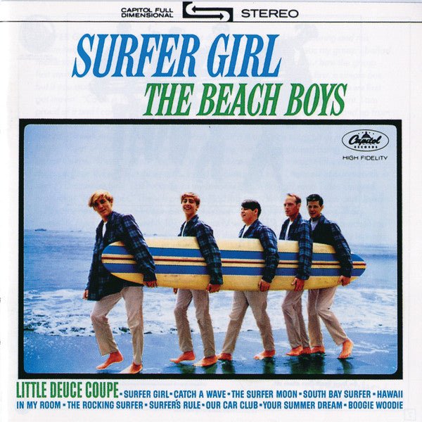 VINYL BEACH BOYS SURFER GIRL by Faders Music Inc.
