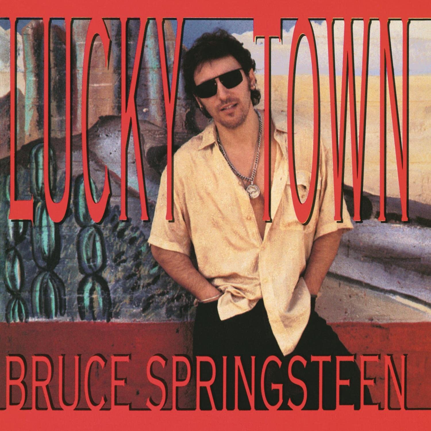 VINYL Bruce Springsteen Lucky Town by FAB