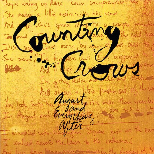 VINYL COUNTING CROWS AUGUST AND EVERYTHING AFTER (2LP) by FAB