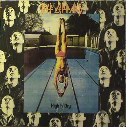 VINYL DEF LEPPARD HIGH N' DRY by FAB
