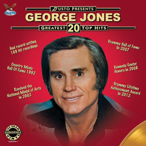 VINYL GEORGE JONES 20 Greatest Top Hits by FAB