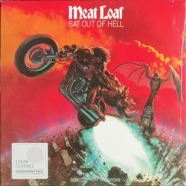 VINYL Meat Loaf Bat Out Of Hell (clear) by FAB