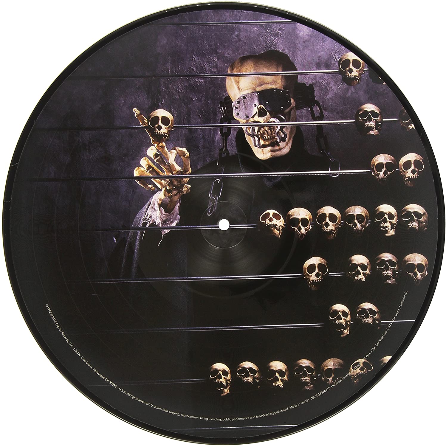 VINYL MEGADETH COUNTDOWN TO EXTINCTION PICTURE DISC by FAB
