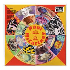 VINYL PAUL MCCARTNEY HOME TONIGHT 7" RSD 2019 PICTURE DISC by Faders Music Inc.