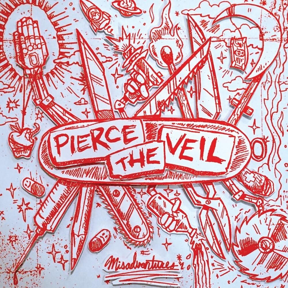 VINYL Pierce The Veil Misadventures (Reissue/Silver) by FAB