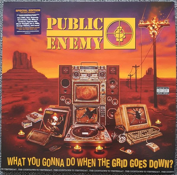 VINYL Public Enemy What You Gonna Do When the Grid Goes Down? by FAB