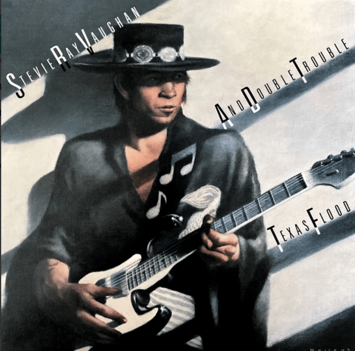 VINYL Stevie Ray Vaughan Texas Flood by FAB