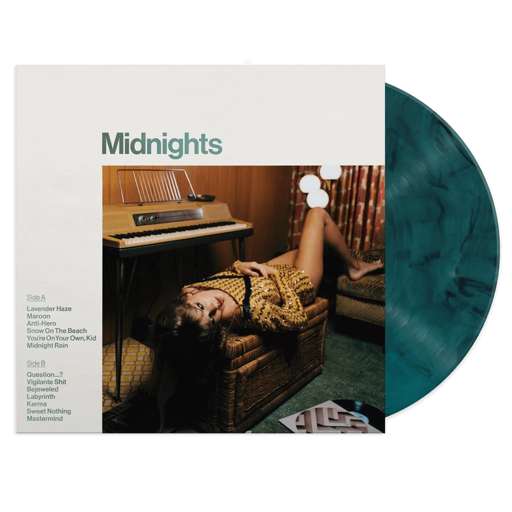 VINYL Taylor Swift Midnights (Jade Green Marbled) by FAB