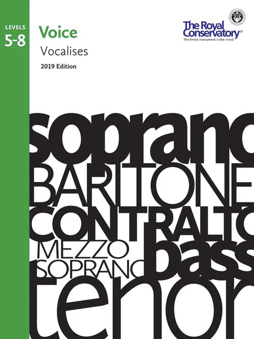Voice Vocalises 5 - 8 by Frederick Harris Music