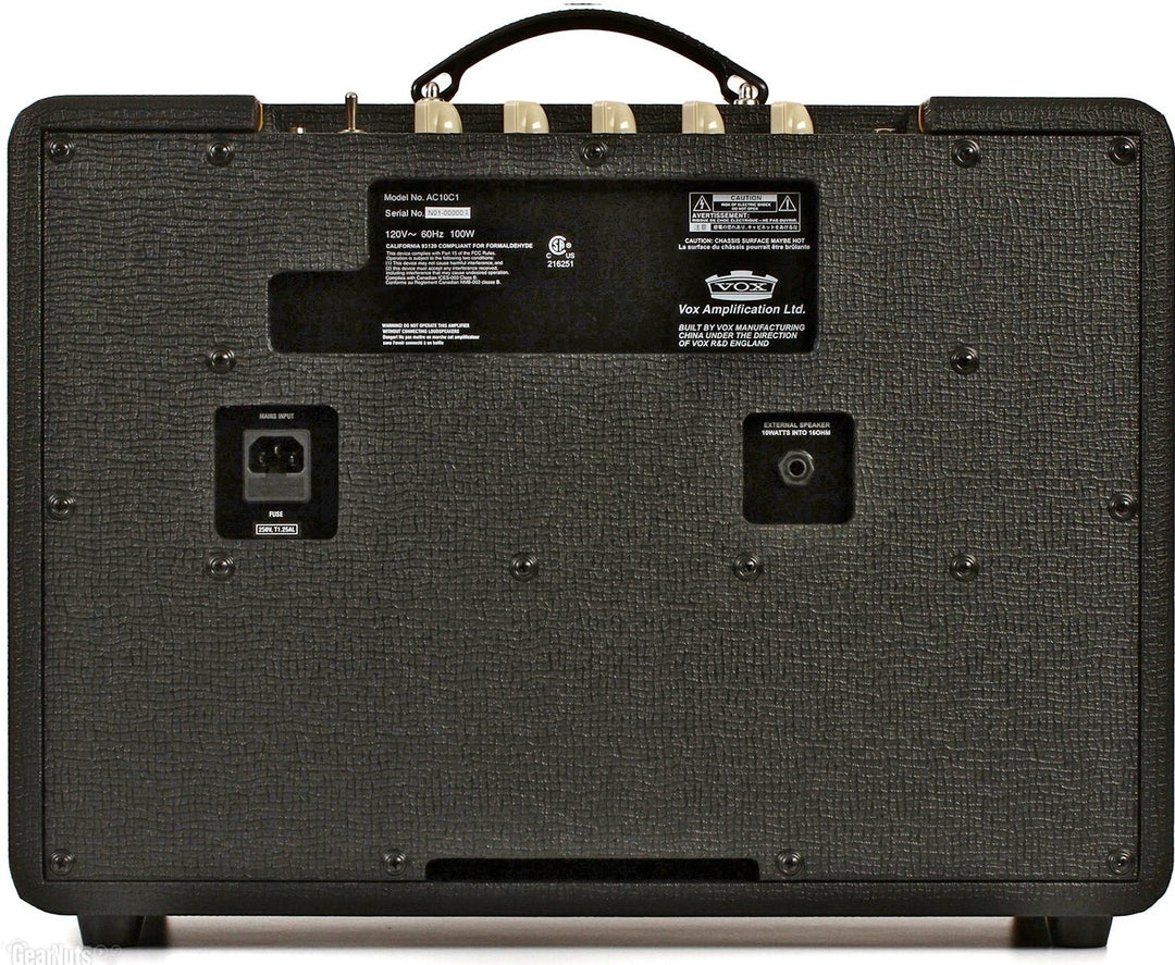 Vox AC10 Custom 1x10'' 10 - Watt Tube Combo Amp by Erikson Music