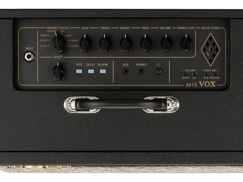 Vox Analog Valve Amplifier, 15 Watt by Erikson Music