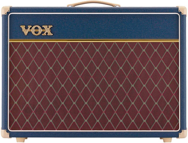 Vox Limited Edition AC15 Custom Guitar Amp Combo - 12", Royal Blue by Erikson Music