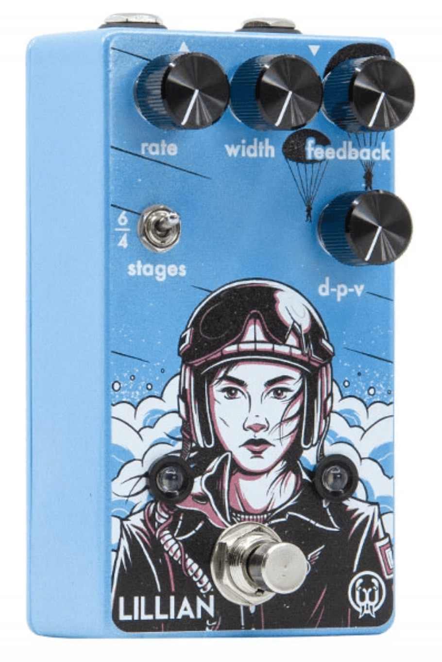 Walrus Audio Lillian Multi - Stage Analog Phaser by Walrus Audio