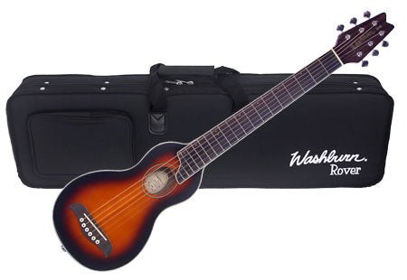 Washburn Rover Travel Guitar - Sunburst by B&J
