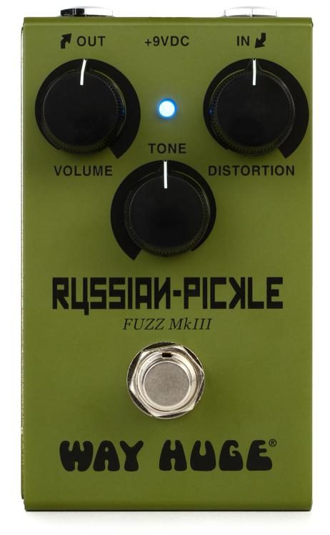 Way Huge Smals Russian Pickle Fuzz Effects Pedal by Faders Music Inc.