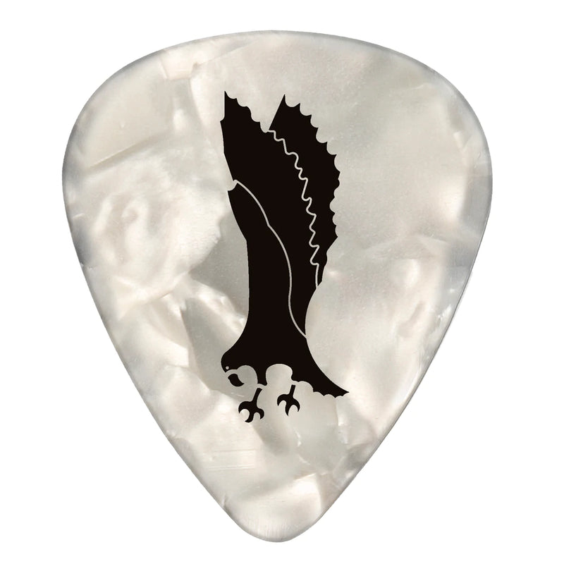 Paul Reed Smith PRS White Celluloid Pearloid Picks 12-Pack