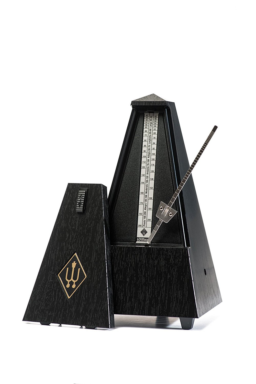 Wittner Plastic Casing Pyramid Metronome Without Bell, Black by Coast Music