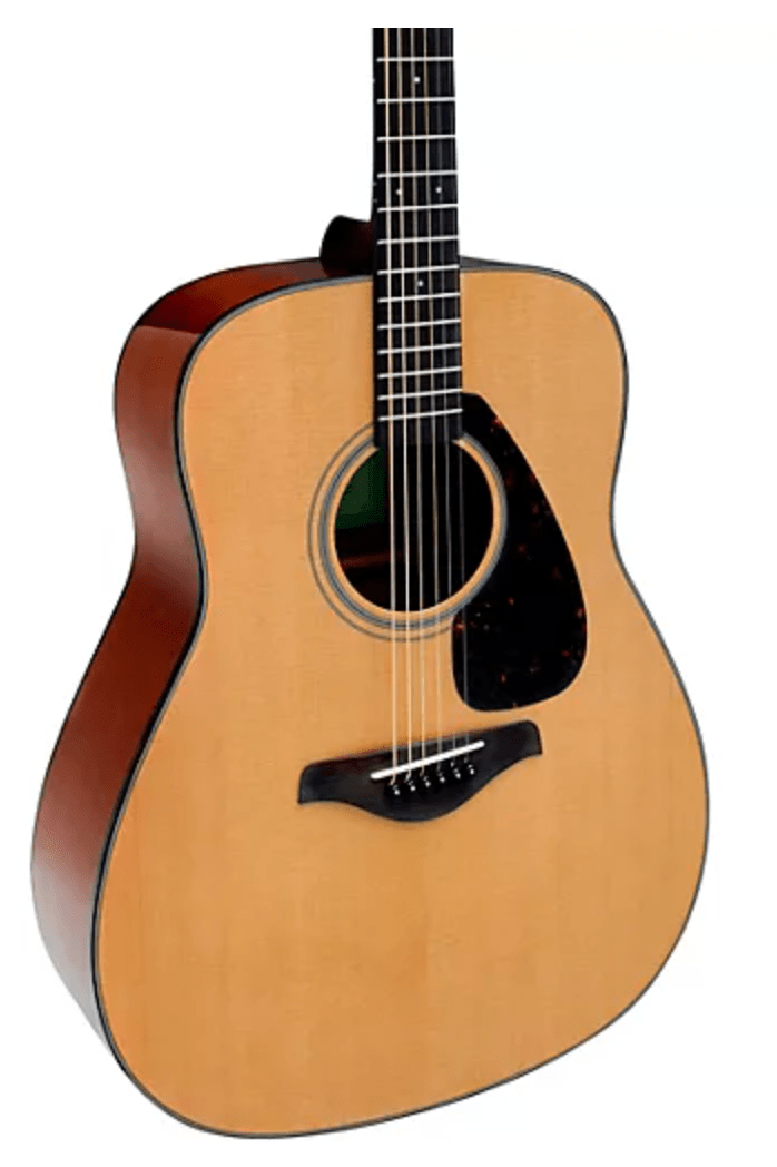 Yamaha FG800J Solid Spruce Top Dreadnought Acoustic Guitar Natural by Yamaha