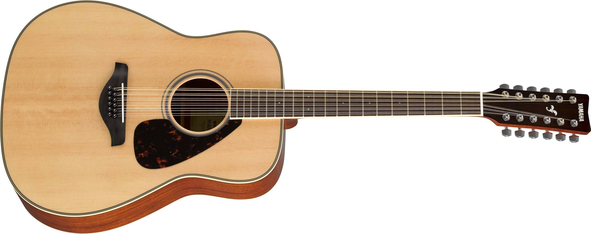 Yamaha FG820 - 12 12 String Folk Guitar, Natural by Yamaha